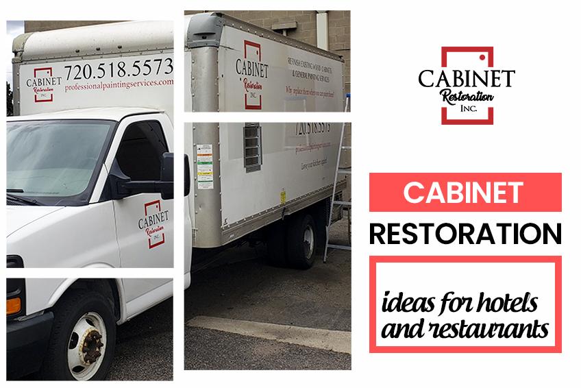 Cabinet Restoration Ideas for Hotels and Restaurants