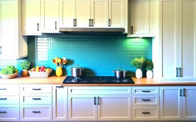 10 simple steps for maintaining painted kitchen cabinets: